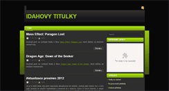 Desktop Screenshot of idaho.mokkori.cz